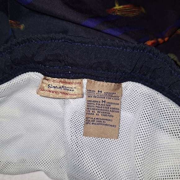 Catalina fish print swimming trunks size medium - Picture 3 of 4